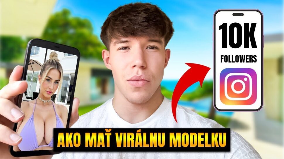 AI modelka – prvých 1 000 followerov na Instagrame