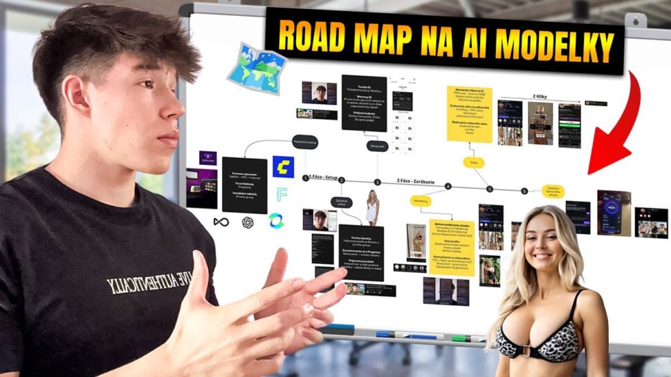 Koľko zarába AI modelka – roadmapa